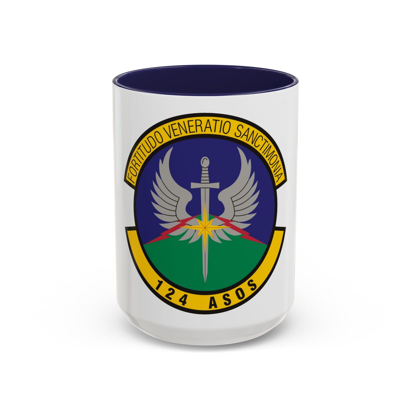 124th Air Support Operations Squadron (U.S. Air Force) Accent Coffee Mug