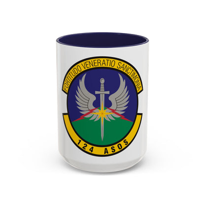 124th Air Support Operations Squadron (U.S. Air Force) Accent Coffee Mug