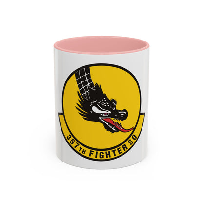 357th Fighter Squadron (U.S. Air Force) Accent Coffee Mug