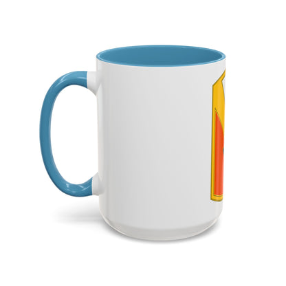 21 Signal Brigade (U.S. Army) Accent Coffee Mug