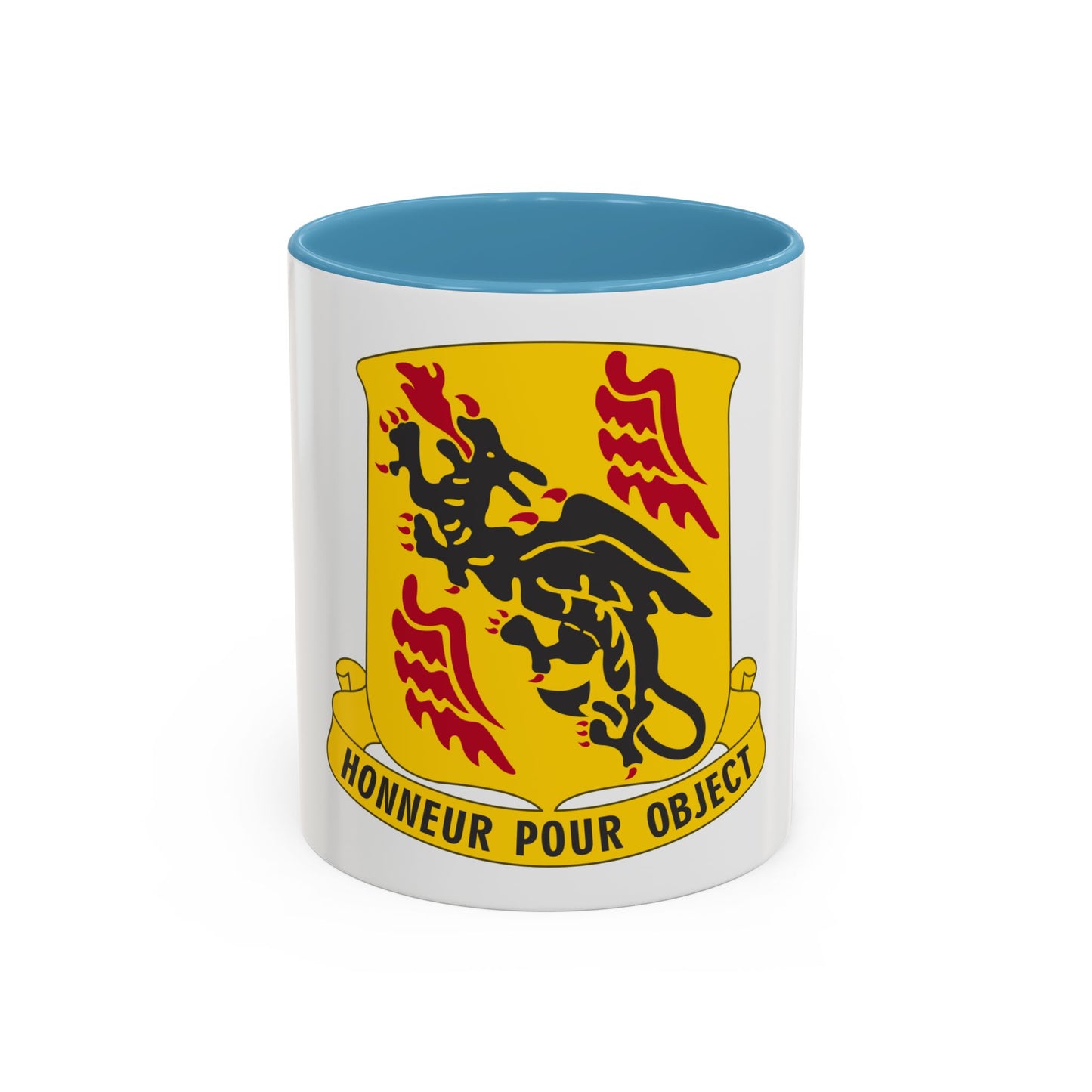 81 Airborne Antiaircraft Artillery Battalion (U.S. Army) Accent Coffee Mug