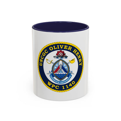 USCGC Oliver Henry WPC 1140 (U.S. Coast Guard) Accent Coffee Mug