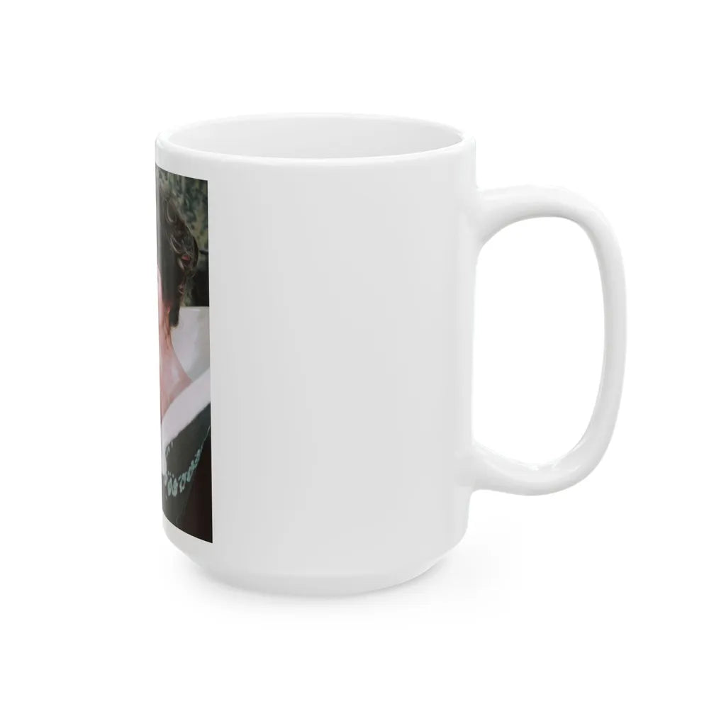 Ingrid Pitt #86 - Topless (Vintage Female Icon) White Coffee Mug-Go Mug Yourself