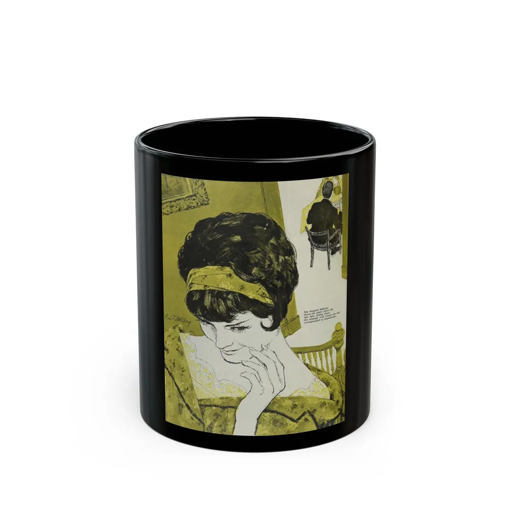 Creature of Impulse, Woman's Day, July 1961 - Black Coffee Mug-11oz-Go Mug Yourself