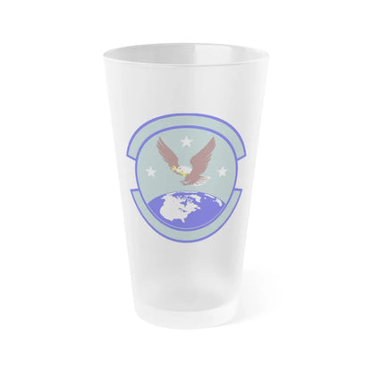 714 Aircraft Maintenance Squadron AFRC (U.S. Air Force) Frosted Pint Glass 16oz-16oz-Frosted-Go Mug Yourself