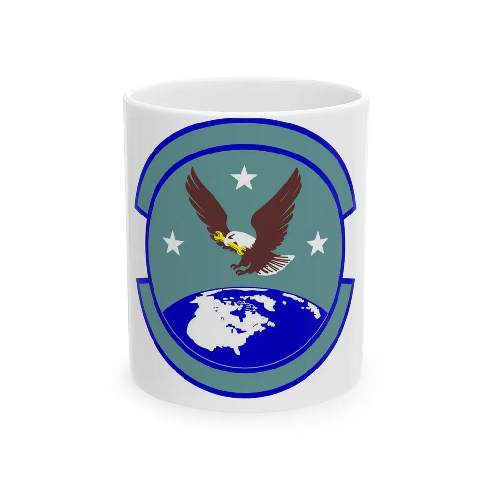 714 Aircraft Maintenance Squadron AFRC (U.S. Air Force) White Coffee Mug-11oz-Go Mug Yourself