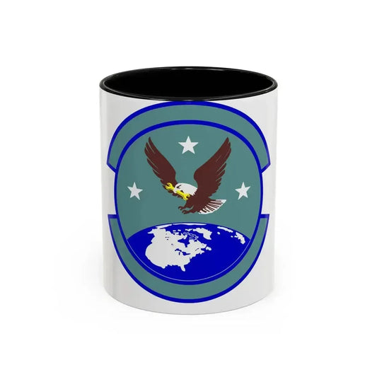 714 Aircraft Maintenance Squadron AFRC (U.S. Air Force) Accent Coffee Mug 11oz Black - Go Mug Yourself