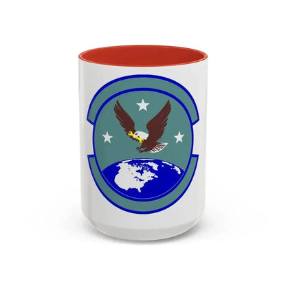 714 Aircraft Maintenance Squadron AFRC (U.S. Air Force) Accent Coffee Mug 15oz Red - Go Mug Yourself