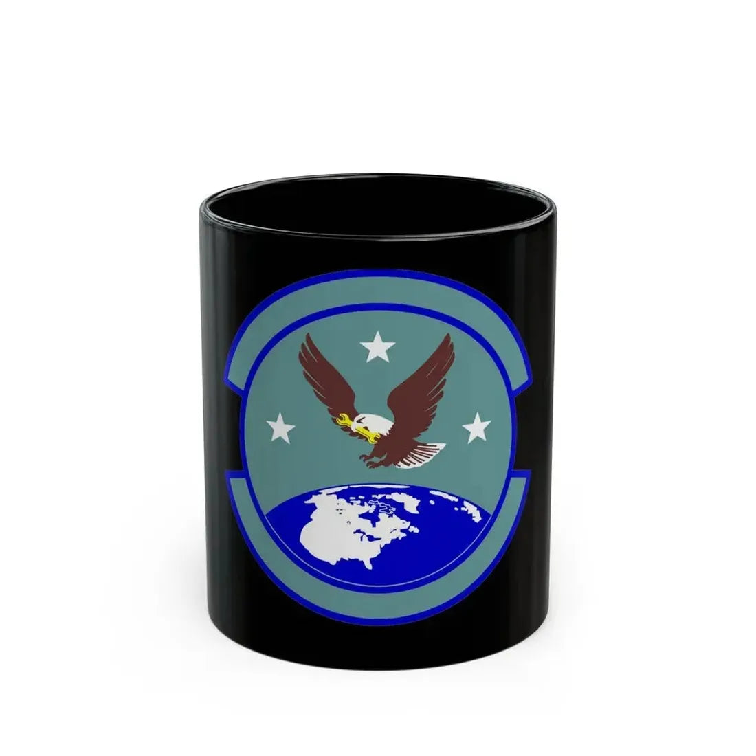 714 Aircraft Maintenance Squadron AFRC (U.S. Air Force) Black Coffee Mug 11oz - Go Mug Yourself