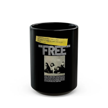 Free 1970 (Music Poster) Black Coffee Mug-15oz-Go Mug Yourself