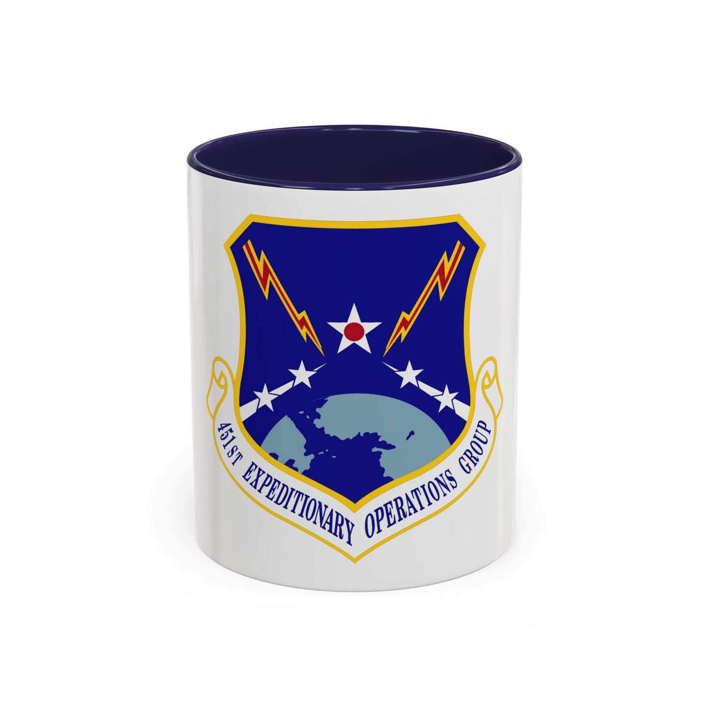 451st Expeditionary Operations Group (U.S. Air Force) Accent Coffee Mug