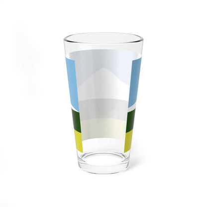 Flag of Oregon proposal Gerald H. Black (United States) Pint Glass 16oz