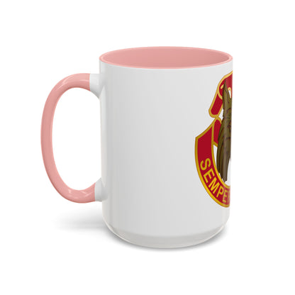 14 Antiaircraft Artillery Gun Battalion (U.S. Army) Accent Coffee Mug