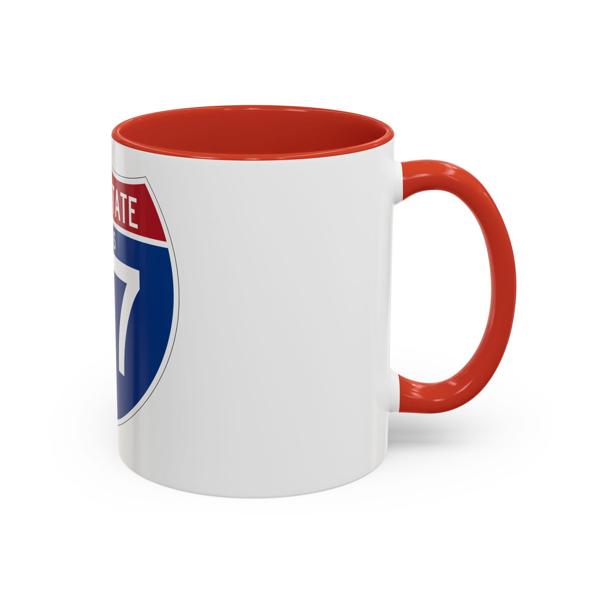 Interstate 27 (U.S. Highways) Accent Coffee Mug