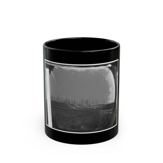 Brandy Station, Virginia. View Of The Camp Of The 50th New York Engineers From The Northwest (U.S. Civil War) Black Coffee Mug