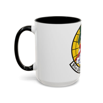 91st Air Refueling Squadron (U.S. Air Force) Accent Coffee Mug