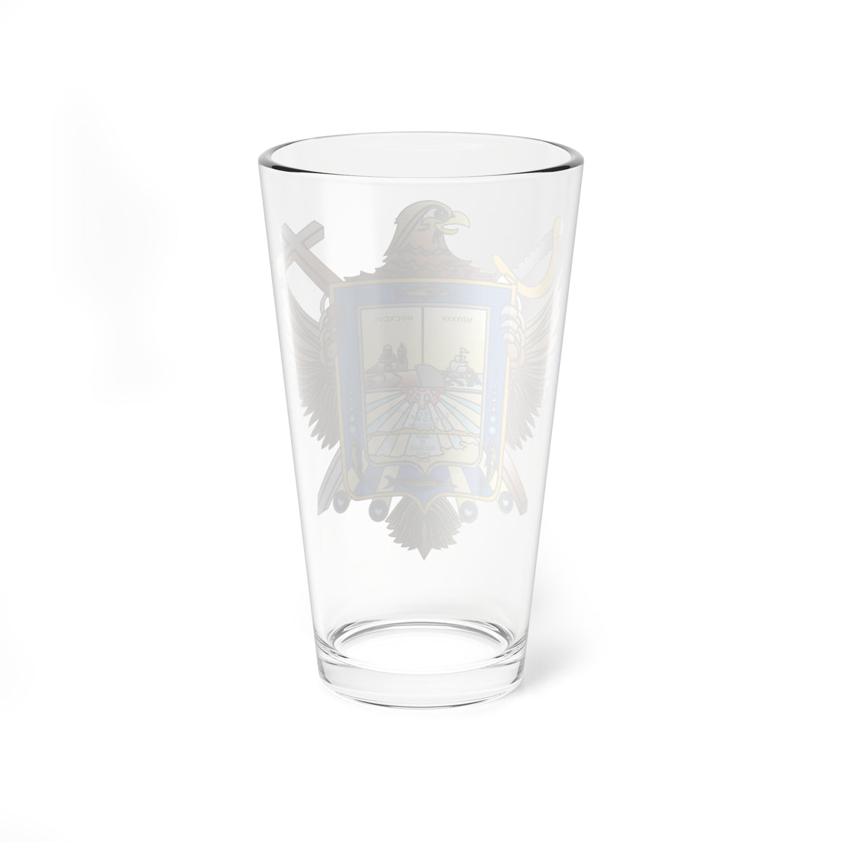 LAPAZBCSESCUDO (Mexico) (Coat of Arms) Pint Glass 16oz