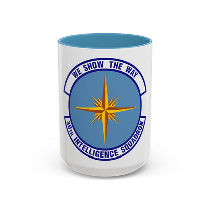 30 Intelligence Squadron AFISRA (U.S. Air Force) Accent Coffee Mug