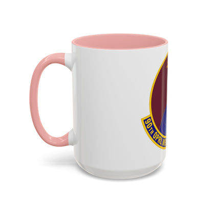 90 Operational Medical Readiness Squadron AFGSC (U.S. Air Force) Accent Coffee Mug