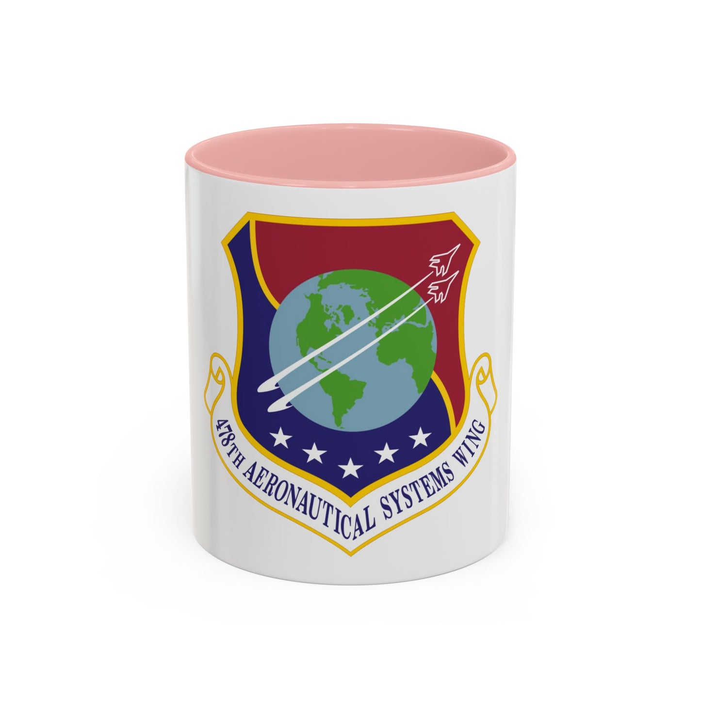 478th Aeronautical Systems Wing (U.S. Air Force) Accent Coffee Mug