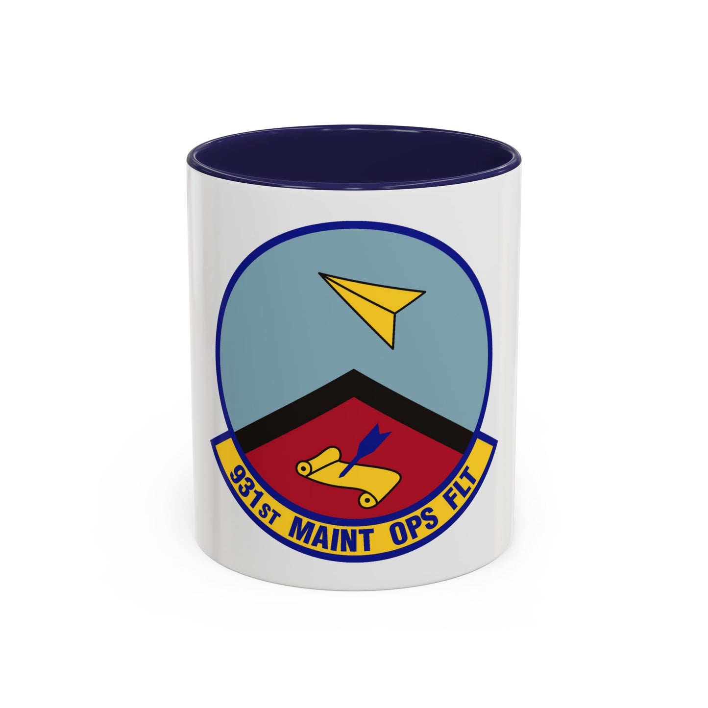931st Maintenance Operations Flight (U.S. Air Force) Accent Coffee Mug
