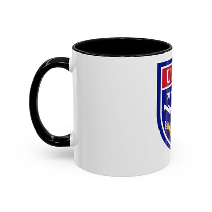 USAE United States Forces Korea (U.S. Army) Accent Coffee Mug
