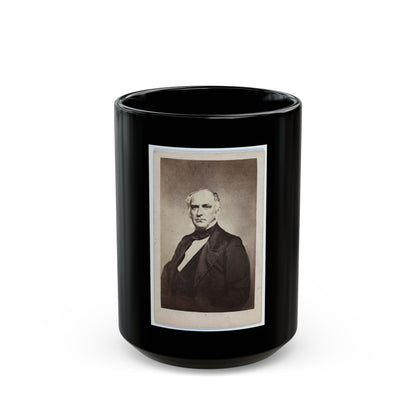 Col. Edward D. Baker, 1811-1861 (U.S. Civil War) Black Coffee Mug