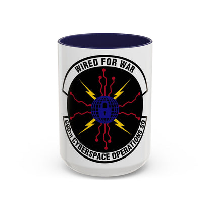 690th Cyberspace Operations (U.S. Air Force) Accent Coffee Mug