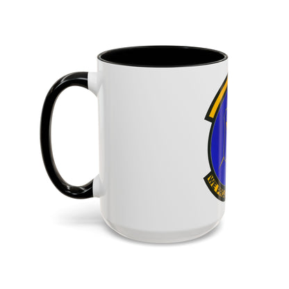 496 Air Base Sq USAFE (U.S. Air Force) Accent Coffee Mug