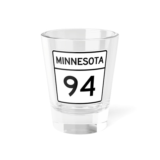 MN-94 1948 (Minnesota) (Road Sign) Shot Glass 1.5oz
