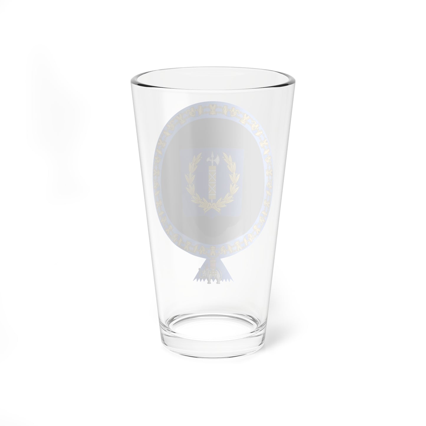 Coat of Arms of Valery Giscard dEstaing Order of the Elephant (Denmark) (Coat of Arms) Pint Glass 16oz