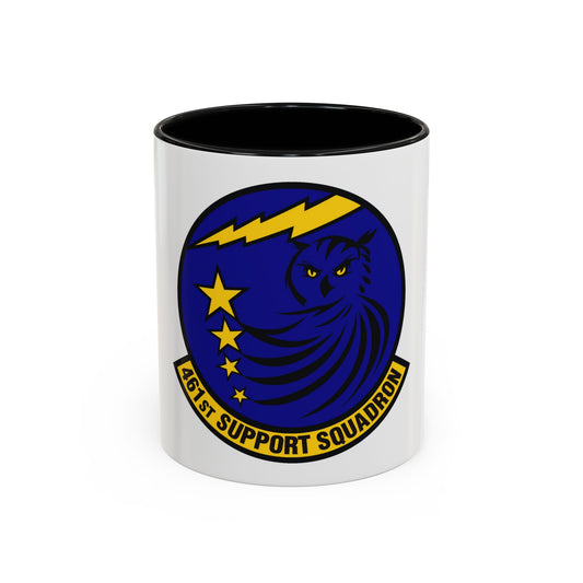 461st Support Squadron (U.S. Air Force) Accent Coffee Mug