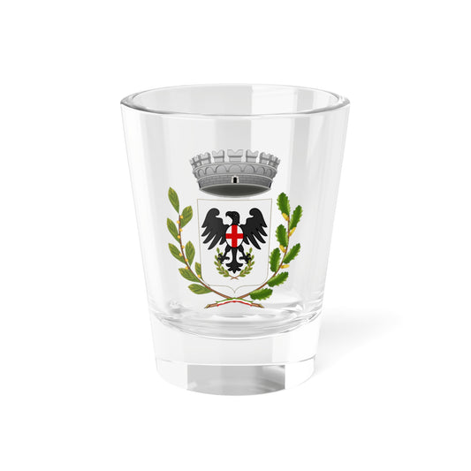 Laigueglia-Stemma Stile Waterbottle (Italy) (Coat of Arms) Shot Glass 1.5oz