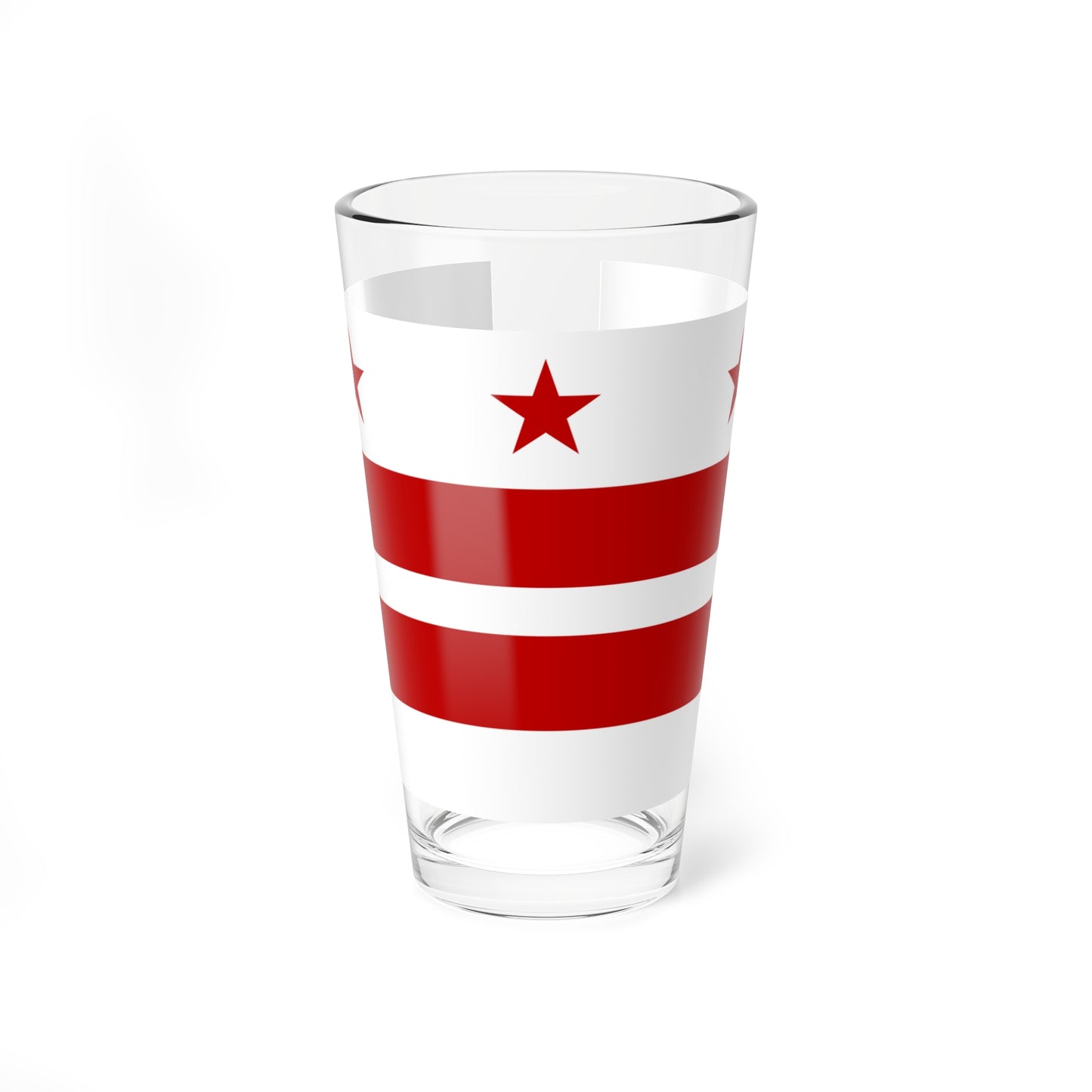 Flag of Washington D.C. 1938 (United States) Pint Glass 16oz