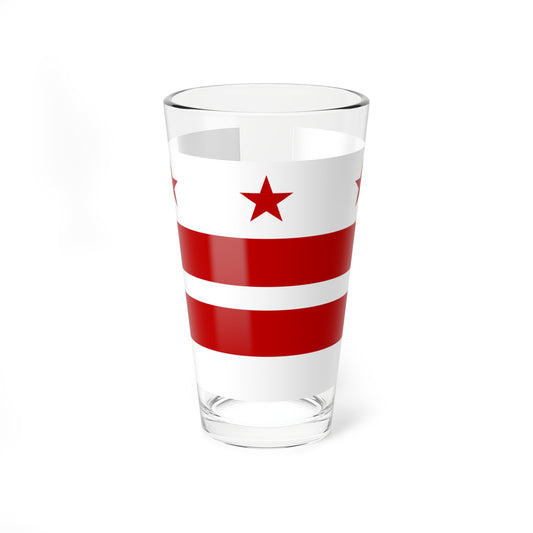 Flag of Washington D.C. 1938 (United States) Pint Glass 16oz