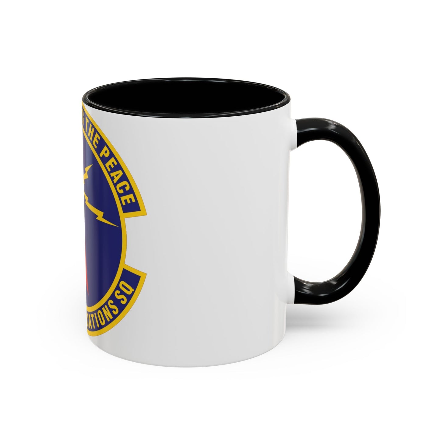 36th Communications Squadron (U.S. Air Force) Accent Coffee Mug