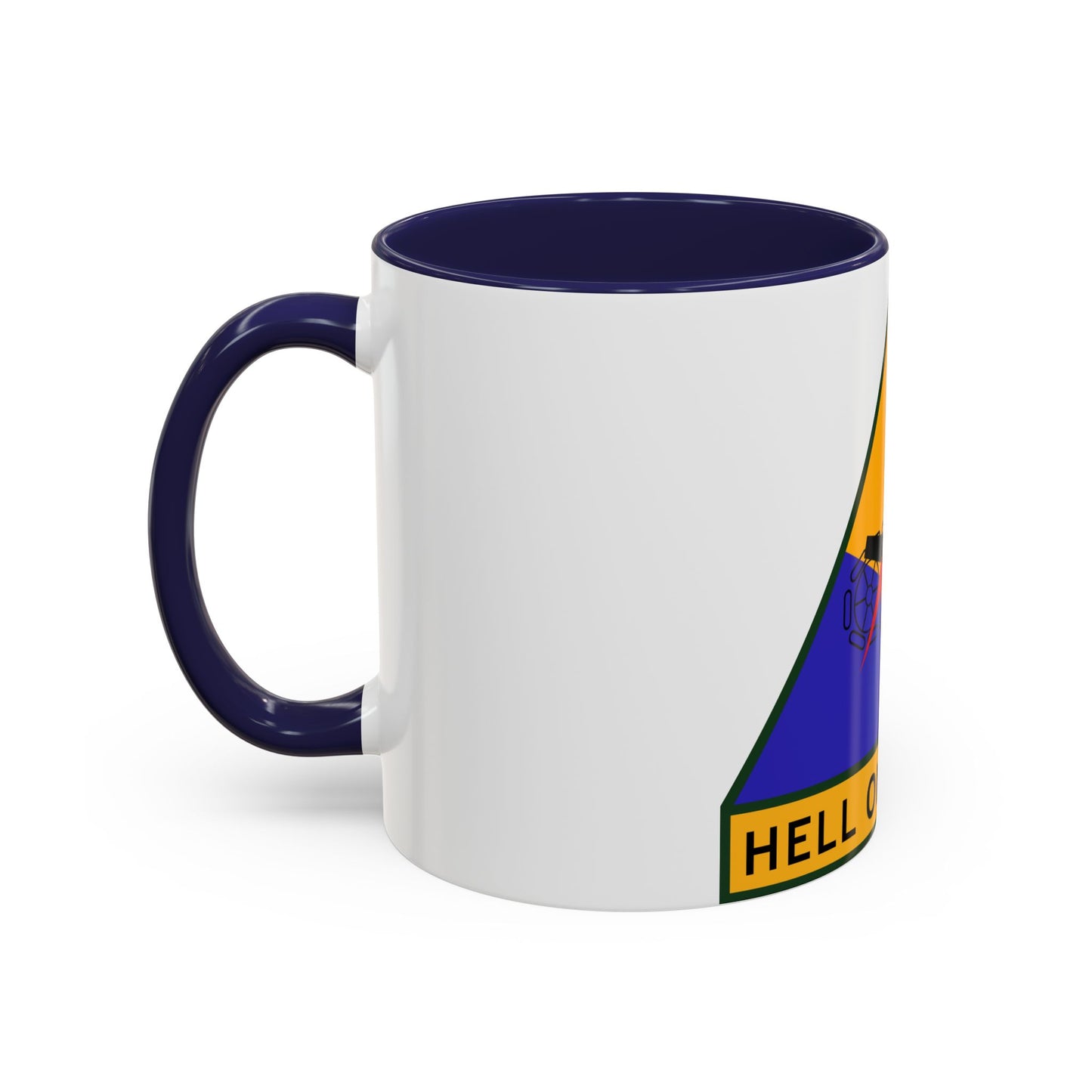 2nd Armored Division (U.S. Army) Accent Coffee Mug