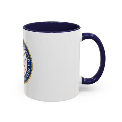 USCG Legal Service Command (U.S. Coast Guard) Accent Coffee Mug