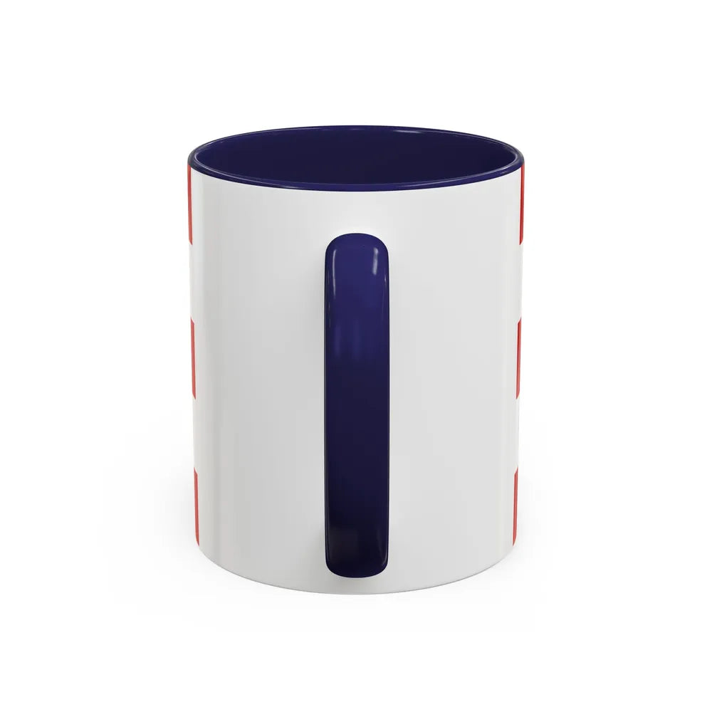 Flag of Cuneo Italy - Accent Coffee Mug-Go Mug Yourself