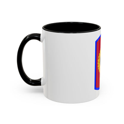 130th Field Artillery Brigade (U.S. Army) Accent Coffee Mug