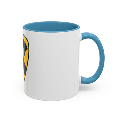 1st Cavalry Division Sustainment Brigade (U.S. Army) Accent Coffee Mug