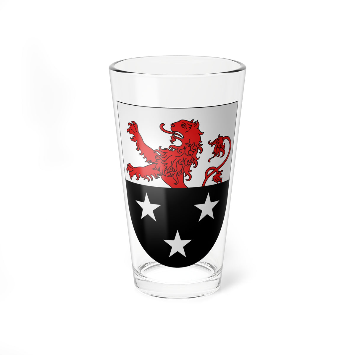 GrandSaconnex-coat of arms (Switzerland) (Coat of Arms) Pint Glass 16oz