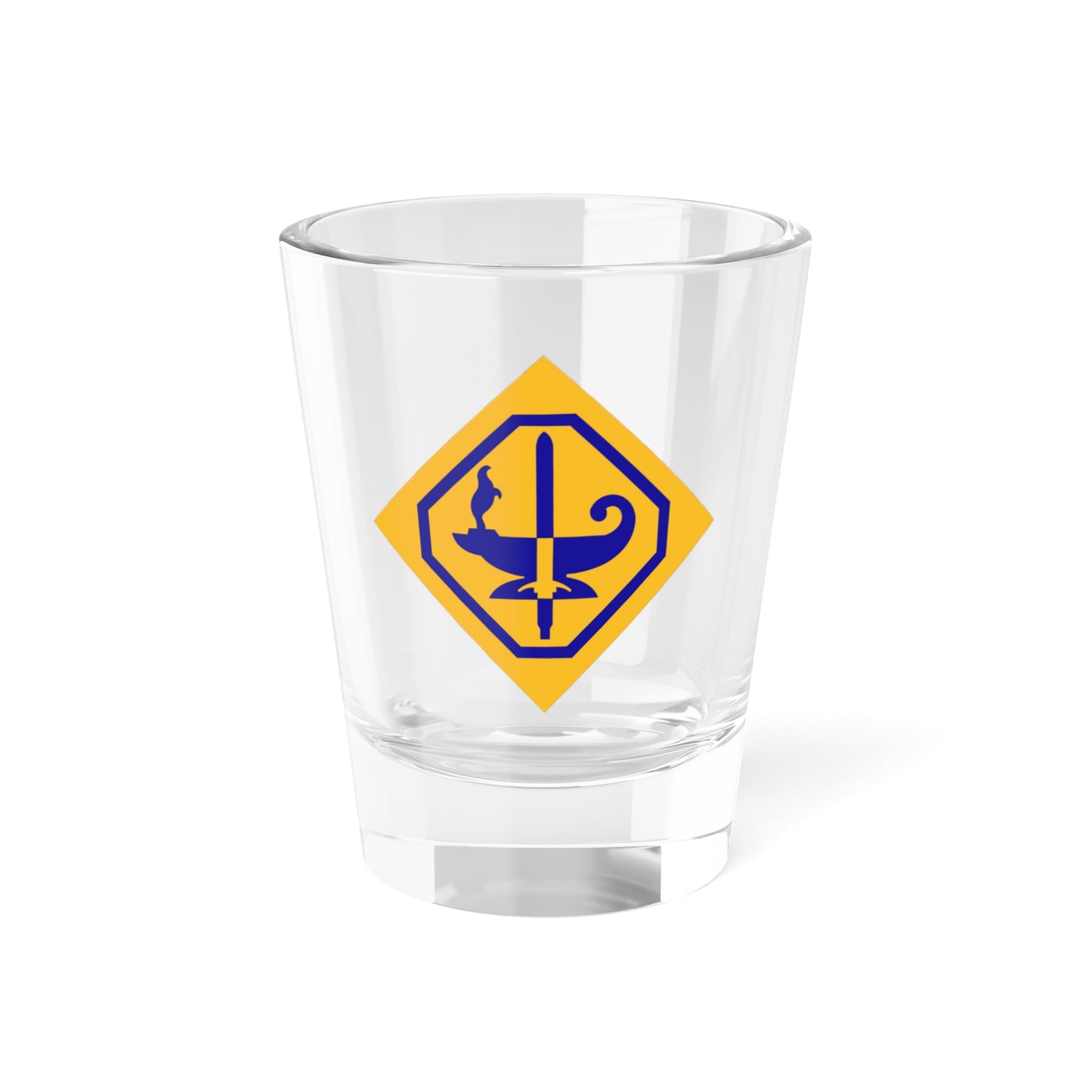 Verre à liqueur de la division de formation spécialisée de réserve (armée américaine) 1,5 oz