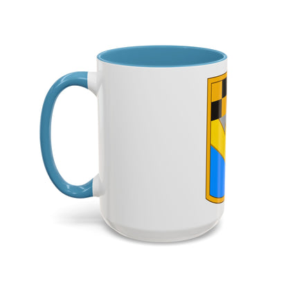 525th Expeditionary Military Intelligence Brigade (U.S. Army) Accent Coffee Mug