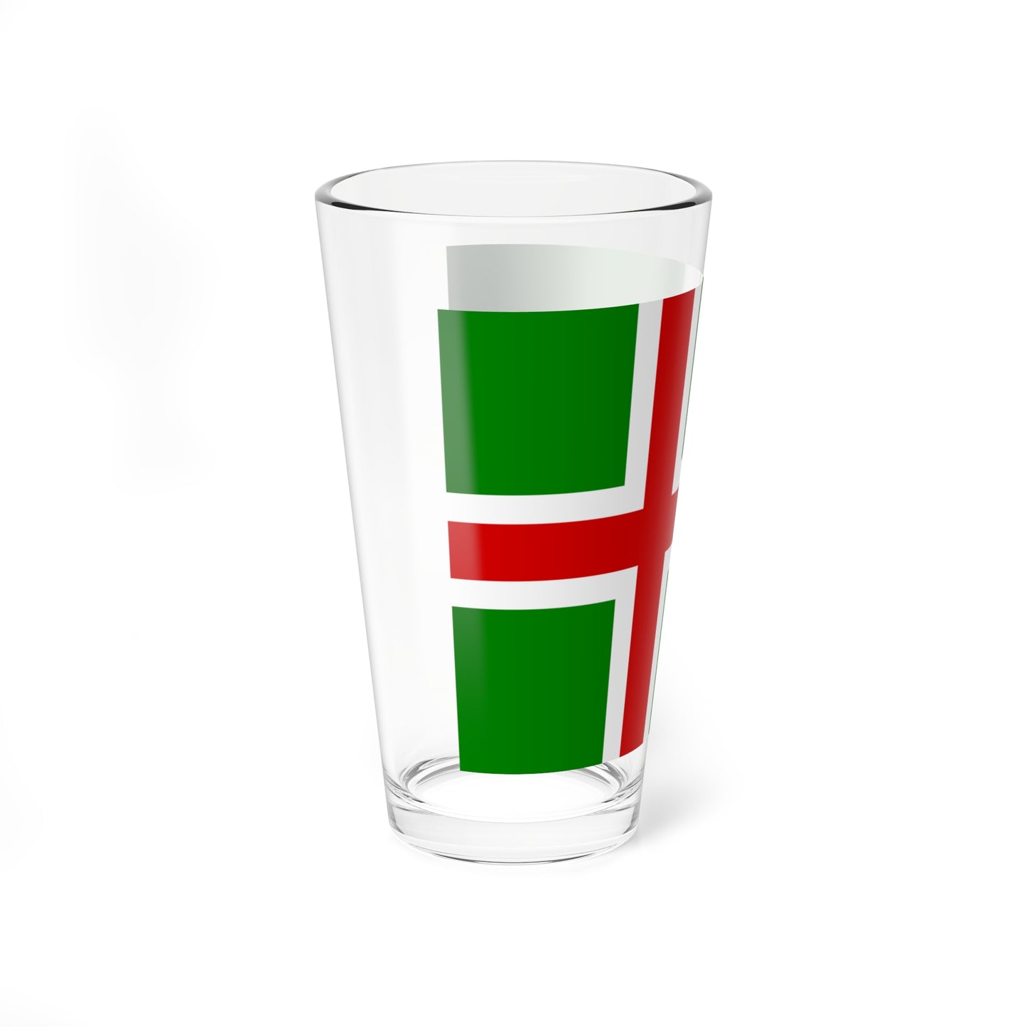 Flag of Smaland 8-11 (Sweden) Pint Glass 16oz