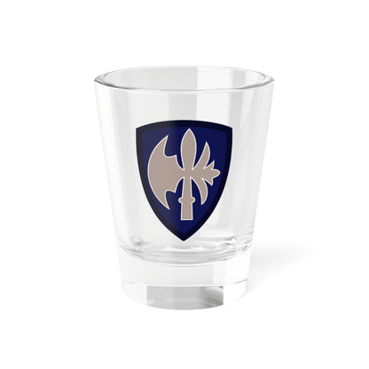 Verre à liqueur de la 65e division d'infanterie (armée américaine) 1,5 oz