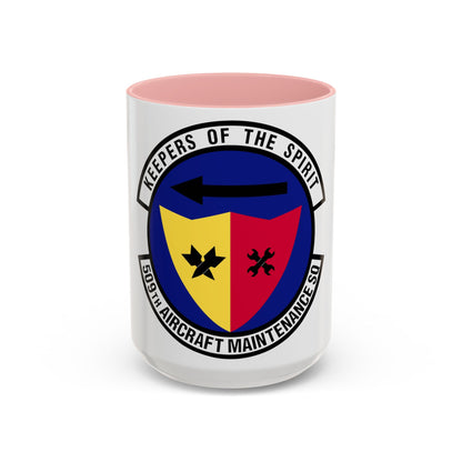 509th Aircraft Maintenance Squadron (U.S. Air Force) Accent Coffee Mug