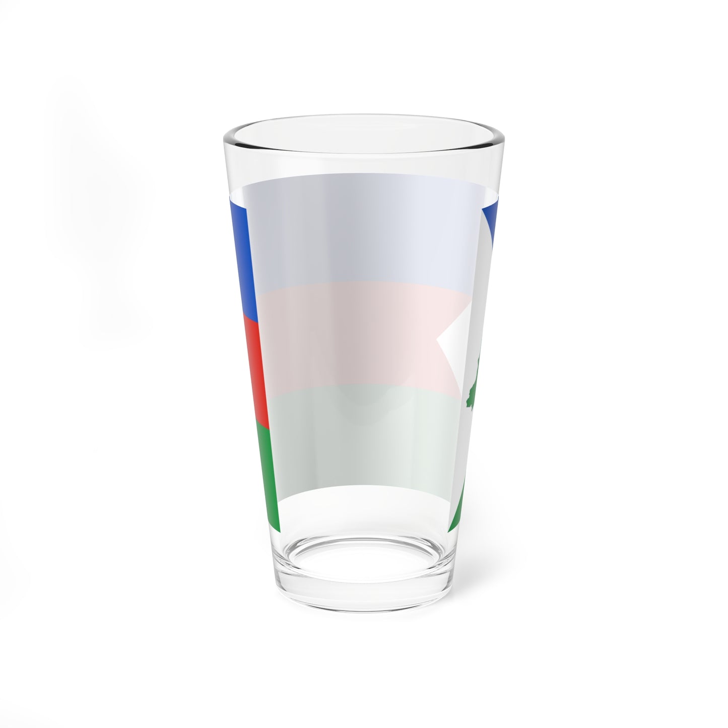 Flag of Vagaysky rayon Tyumen oblast 2003 (Russia) Pint Glass 16oz
