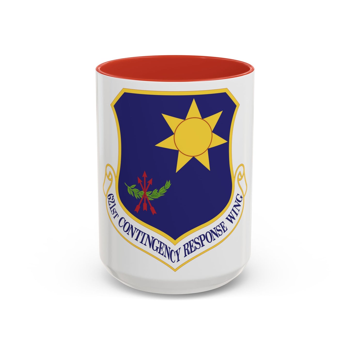 621 Contingency Response Wing AMC (U.S. Air Force) Accent Coffee Mug