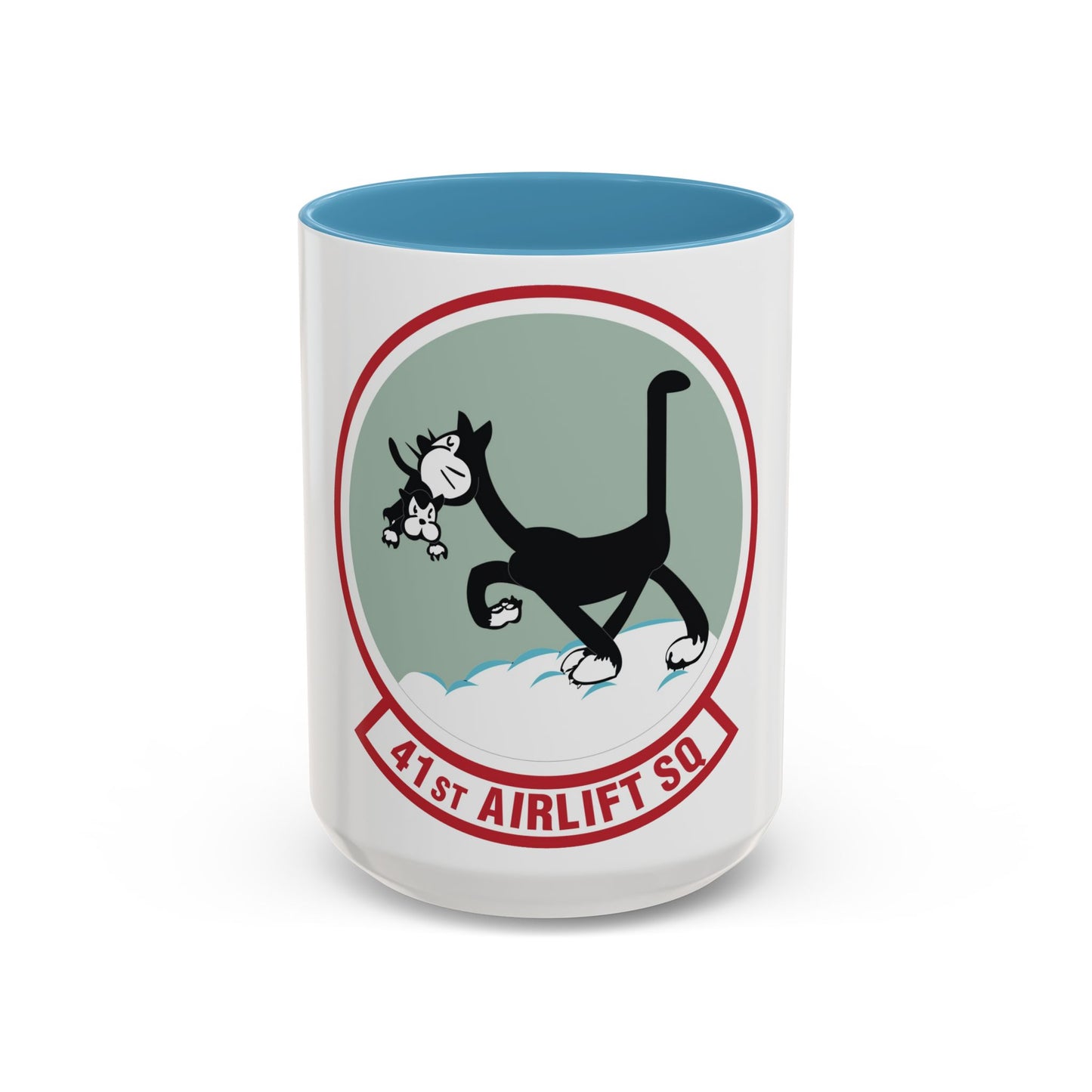 41st Airlift Squadron (U.S. Air Force) Accent Coffee Mug